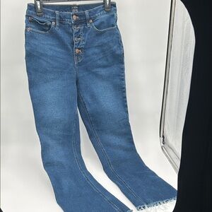 J. Crew Women's Flare Jeans in Classic Blue